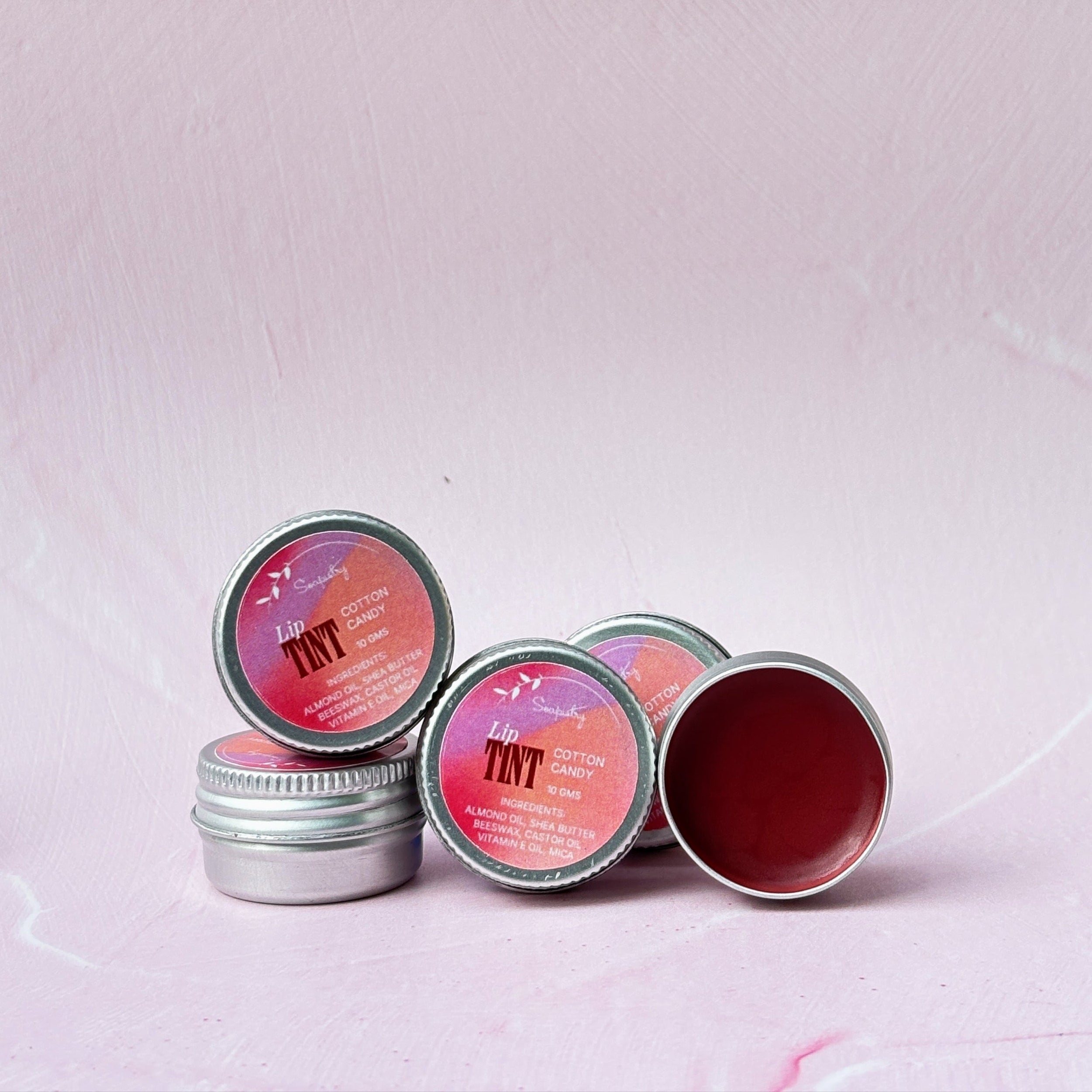 Cotton Candy Tinted Lip Balm - 10G