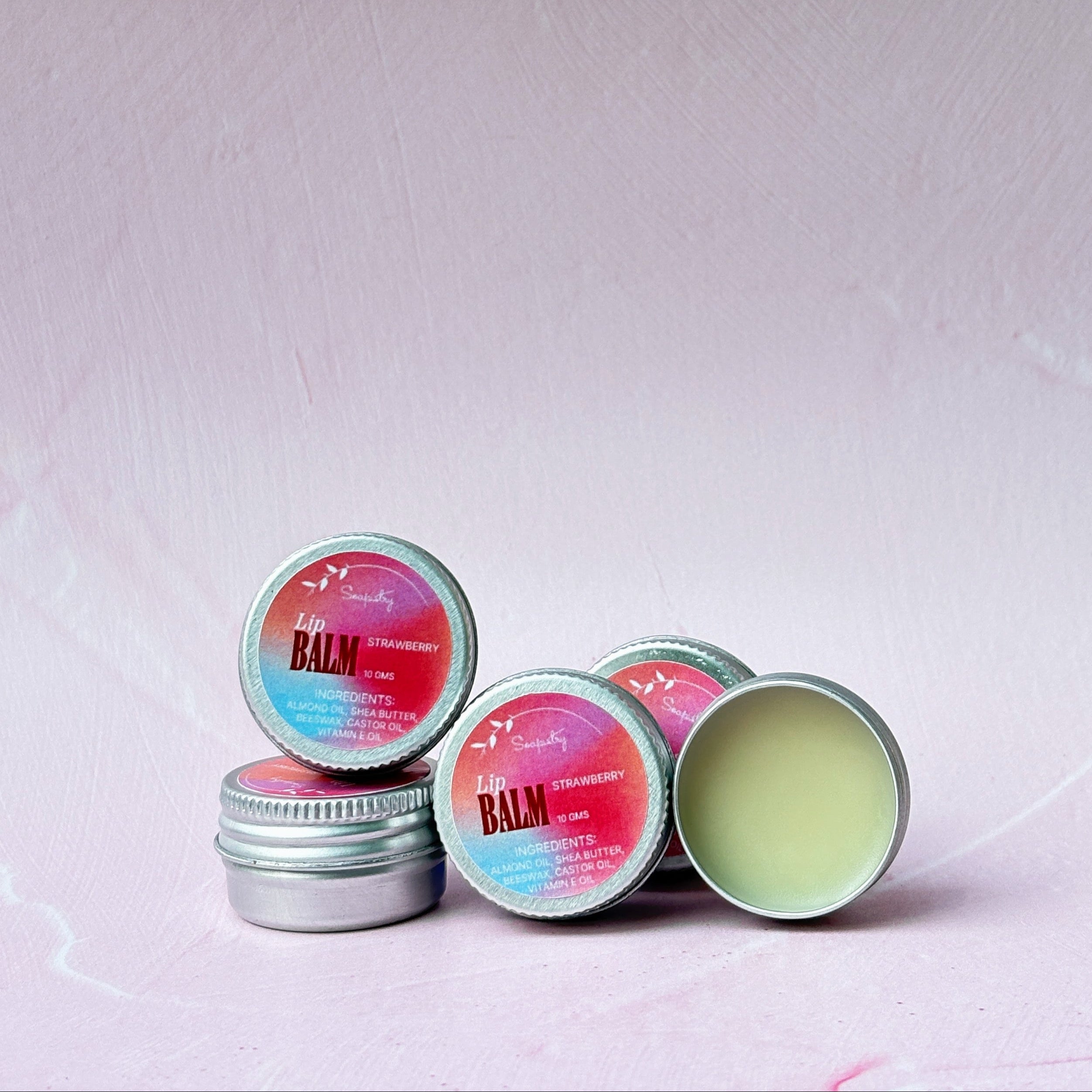 Strawberry Lip Balm - 10G