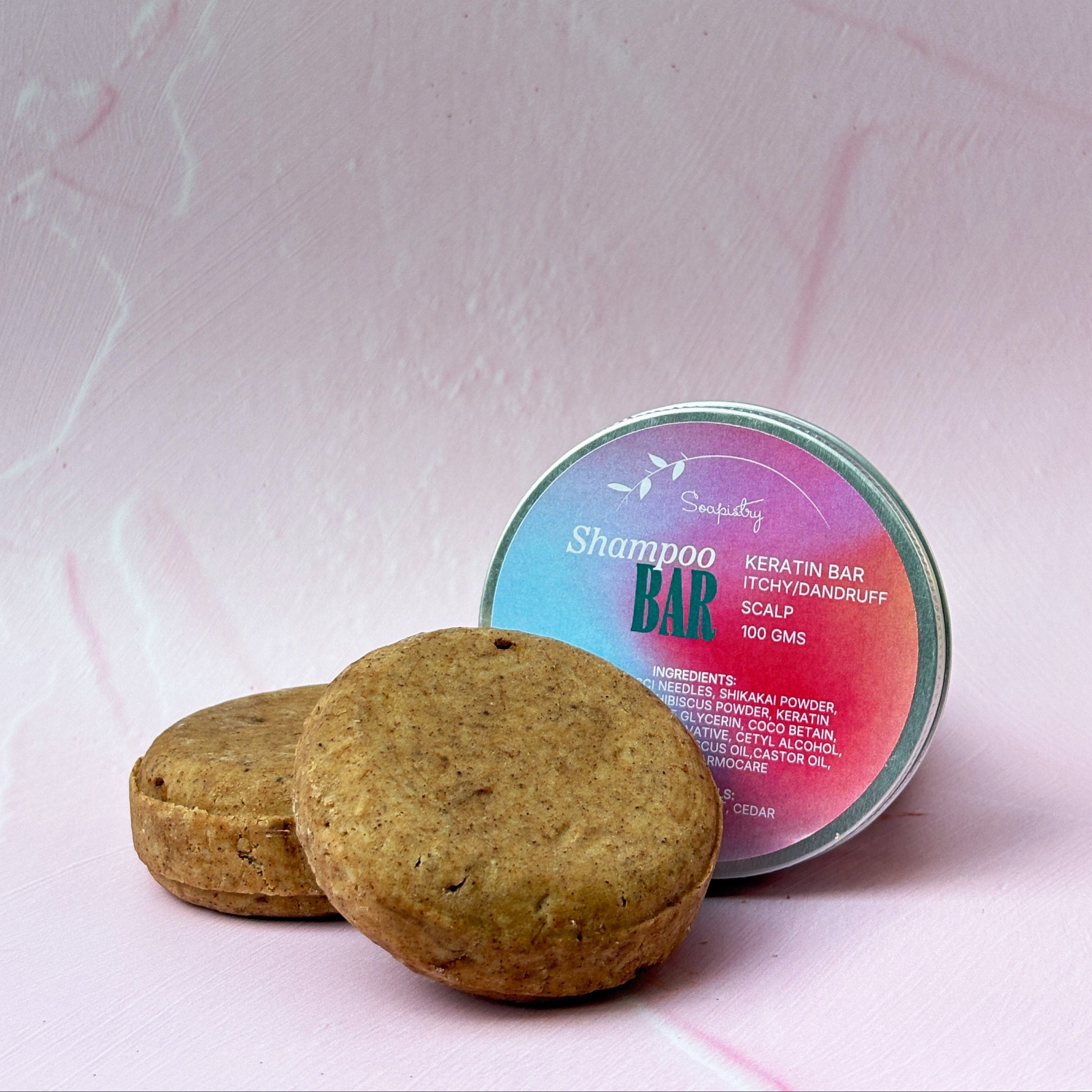 Keratin Bar - Dandruff/Itchy Scalp - 100G